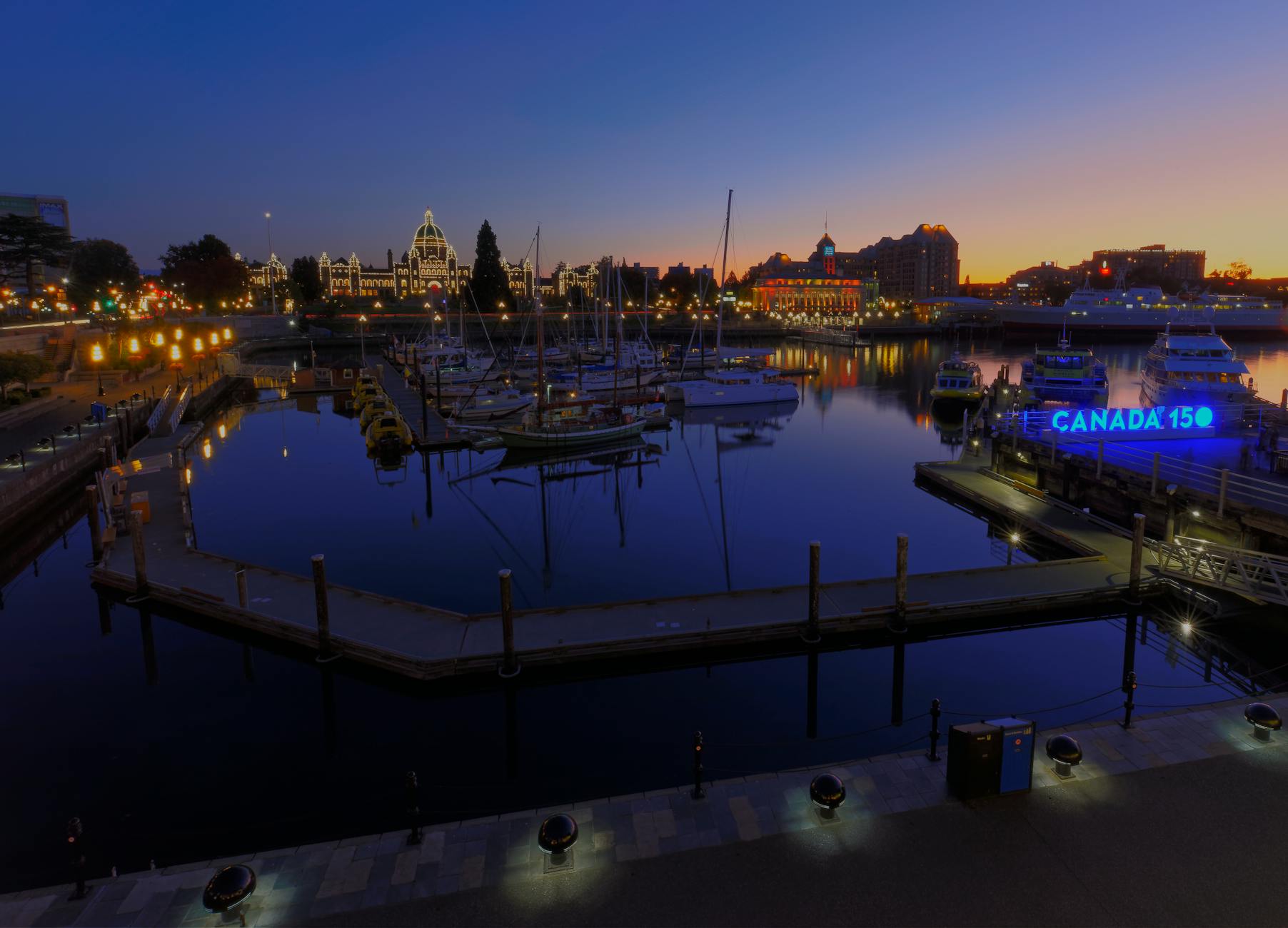 Victoria Parliament Inner Harbour
