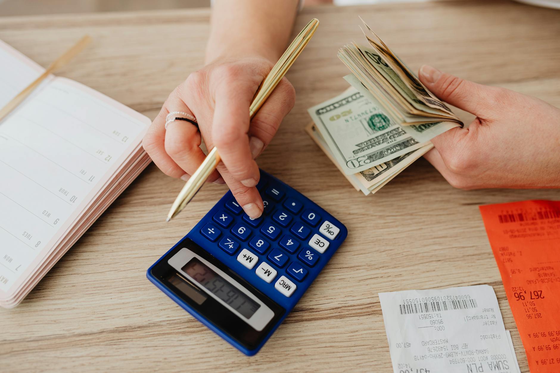 Money budget travel calculator