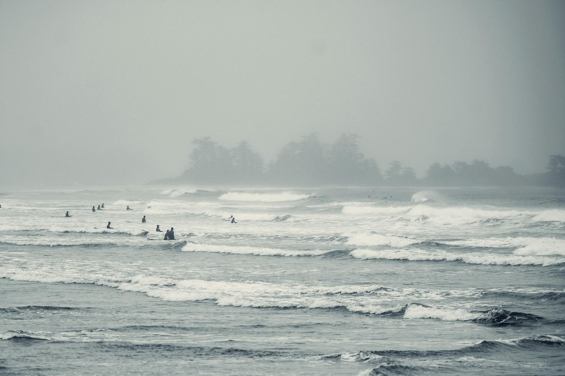 Tofino Pacific Ocean storm waves