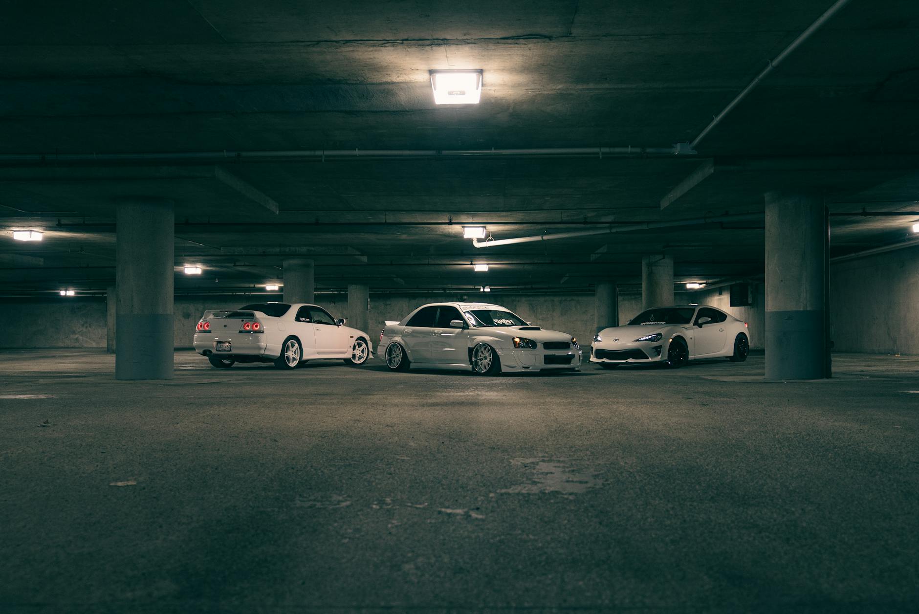 Multi-storey parking garage for cruise ships