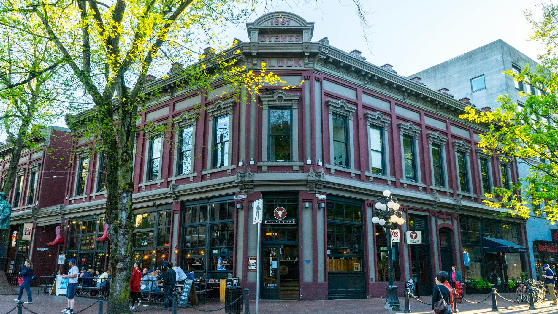 Gastown brick architecture historic