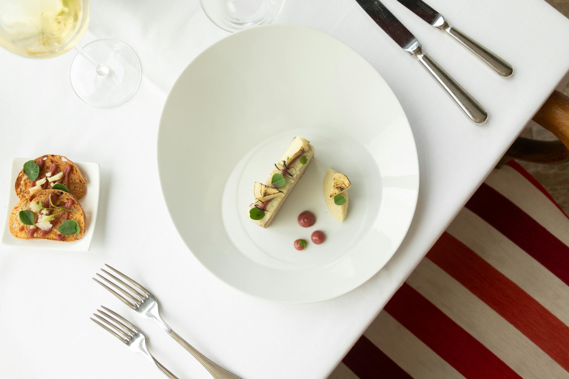 Fine dining restaurant alpine