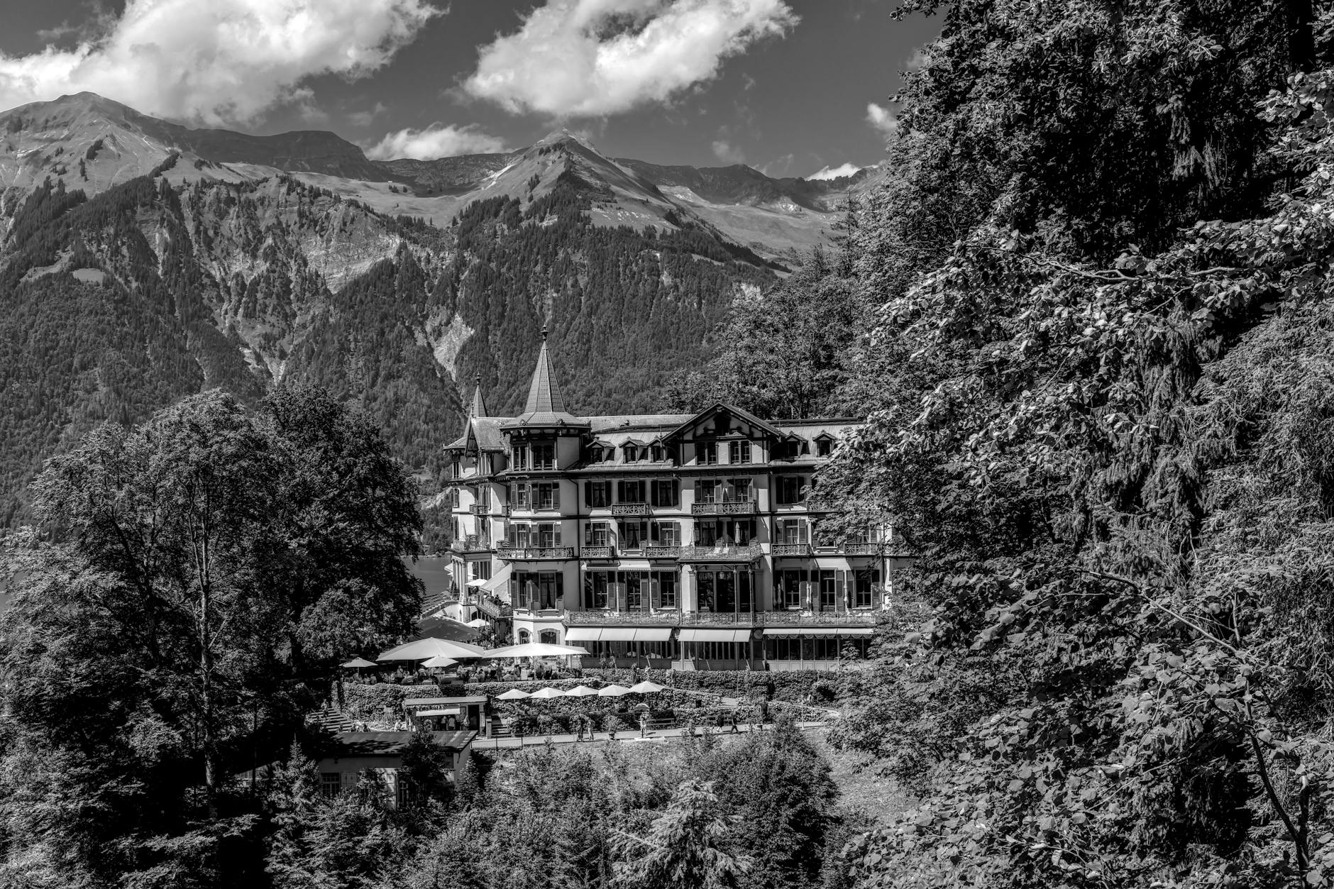 Luxury alpine hotel Chateau