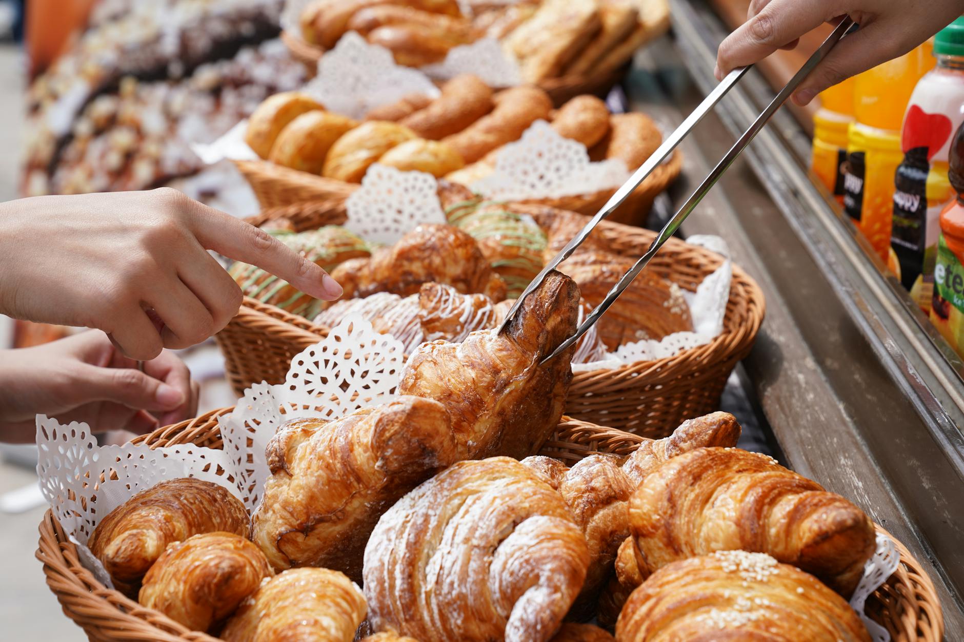 Sunday brunch market food